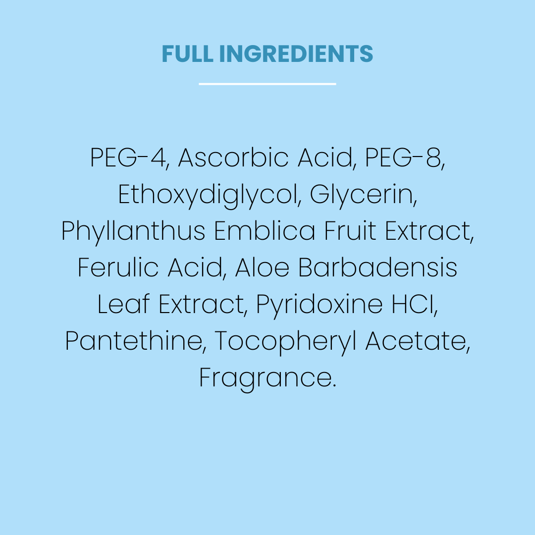 Collagen Boost Vitamin C Serum 20% E + Ferulic
