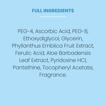 Collagen Boost Vitamin C Serum 20% E + Ferulic