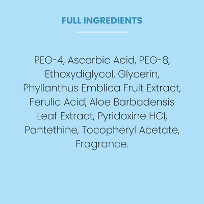 Collagen Boost Vitamin C Serum 20% E + Ferulic
