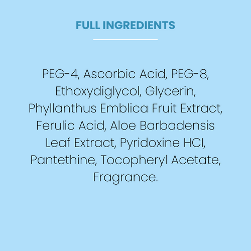 Collagen Boost Vitamin C Serum 20% E + Ferulic