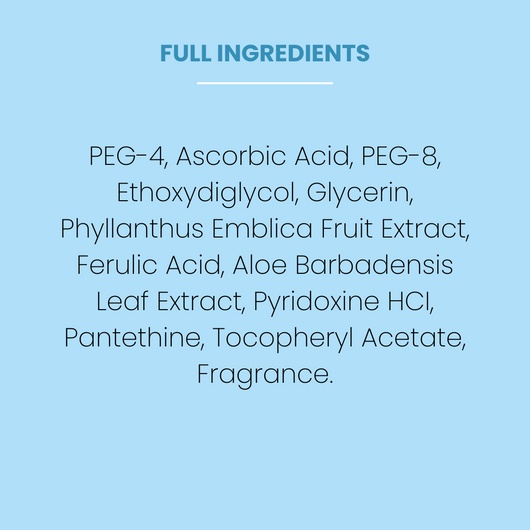 Collagen Boost Vitamin C Serum 20% E + Ferulic