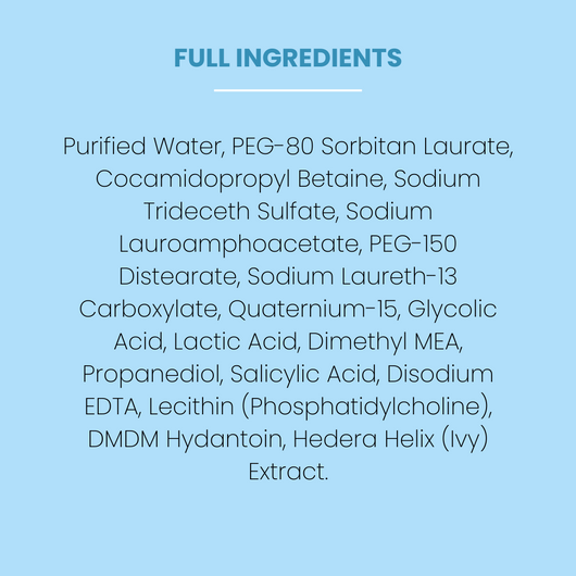 Gentle GSL (AHA/BHA) Exfoliating Cleanser